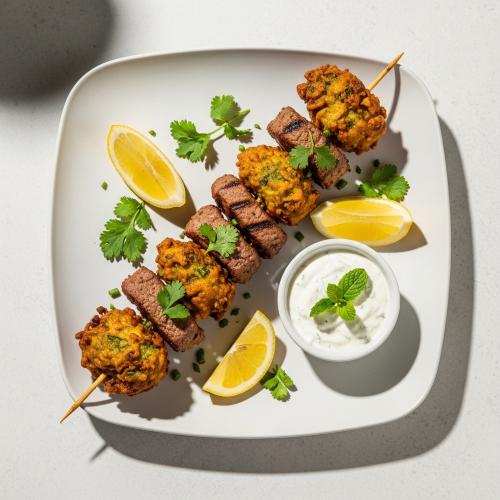 Vegetable Pakora Kebab 