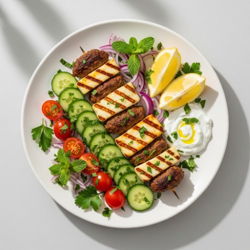Halloumi Kebab 