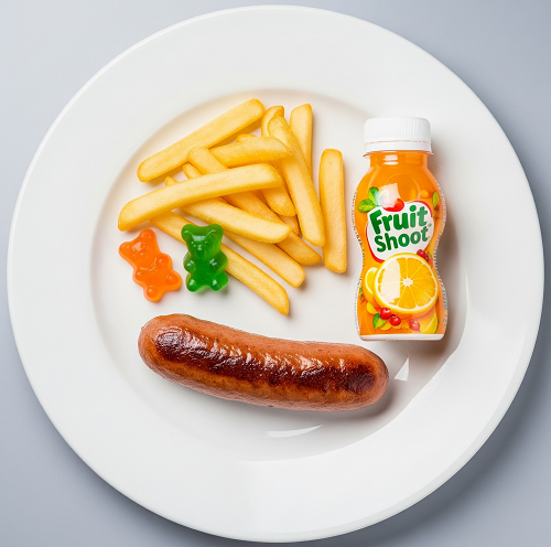 Kids Smoked Sausage & Chips 