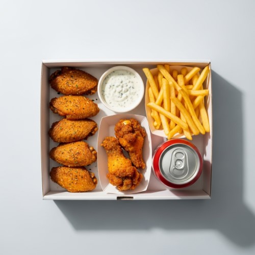 5 Chicken Wings Meal Deal 