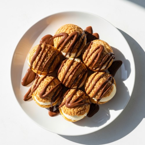 Milk Chocolate Profiteroles 